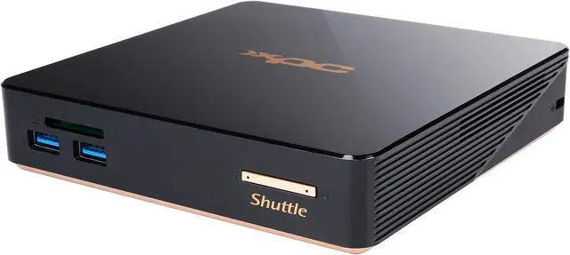Main image of Shuttle NC01U3 Black Mini / Booksize Barebone System