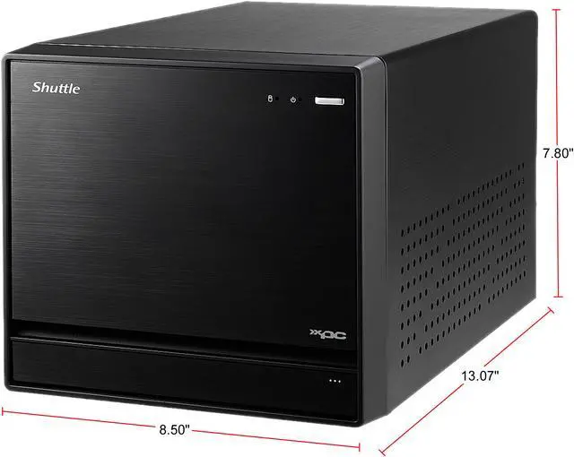 Alt view image 3 of 8 - Shuttle XPC Cube SZ270R8 Intel Socket LGA1151 Intel Z270 1 x HDMI Barebone Systems