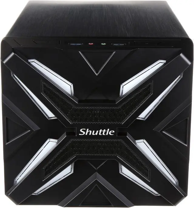 Alt view image 2 of 12 - Shuttle XPC Gaming Cube SZ270R9, Intel Kabylake/Skylake Z270 LGA1151 i3/i5/i7, Max 64GB DDR4, PCI-E x16/x4, 500W PSU