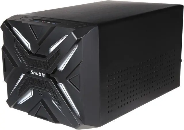 Alt view image 3 of 12 - Shuttle XPC Gaming Cube SZ270R9, Intel Kabylake/Skylake Z270 LGA1151 i3/i5/i7, Max 64GB DDR4, PCI-E x16/x4, 500W PSU