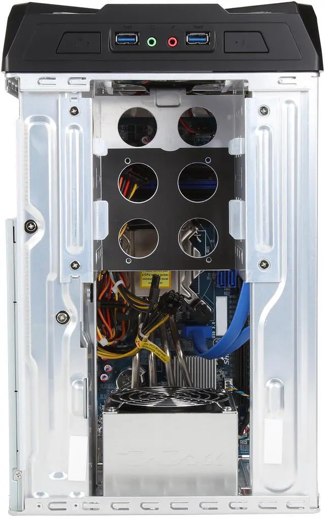 Alt view image 7 of 12 - Shuttle XPC Gaming Cube SZ270R9, Intel Kabylake/Skylake Z270 LGA1151 i3/i5/i7, Max 64GB DDR4, PCI-E x16/x4, 500W PSU