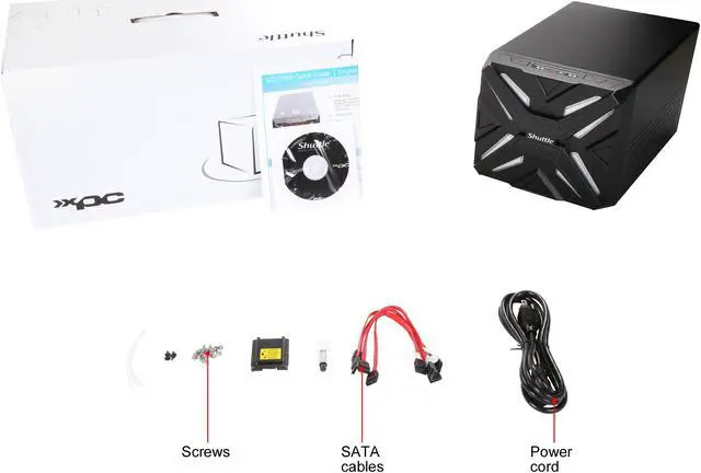 Alt view image 12 of 12 - Shuttle XPC Gaming Cube SZ270R9, Intel Kabylake/Skylake Z270 LGA1151 i3/i5/i7, Max 64GB DDR4, PCI-E x16/x4, 500W PSU