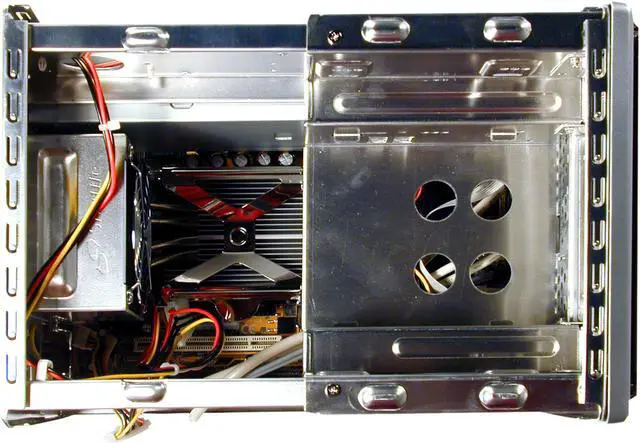 Alt view image 5 of 10 - Shuttle SB51G Intel Socket 478 Intel 845GE Barebone