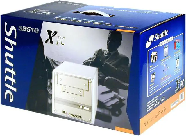 Alt view image 10 of 10 - Shuttle SB51G Intel Socket 478 Intel 845GE Barebone