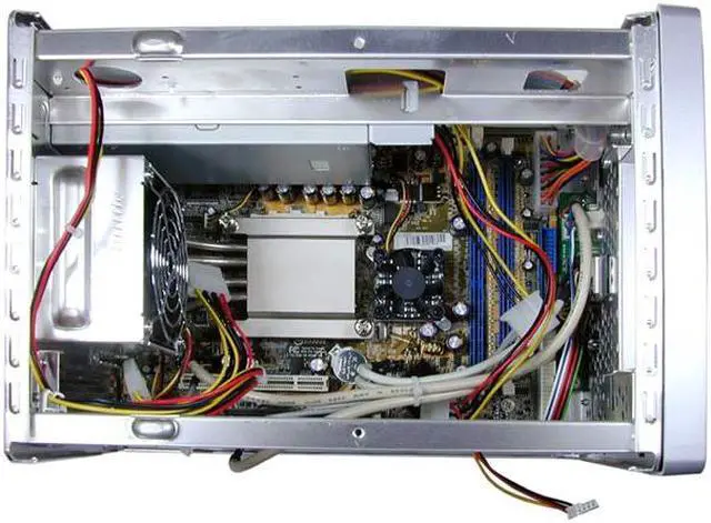 Alt view image 5 of 8 - Shuttle XPC Barebone System SN41G2 AMD Socket A(462) NVIDIA nForce2 IGP Barebone