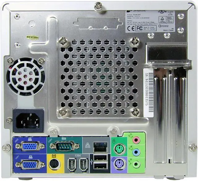 Alt view image 2 of 8 - Shuttle XPC Barebone System SN41G2 AMD Socket A(462) NVIDIA nForce2 IGP Barebone