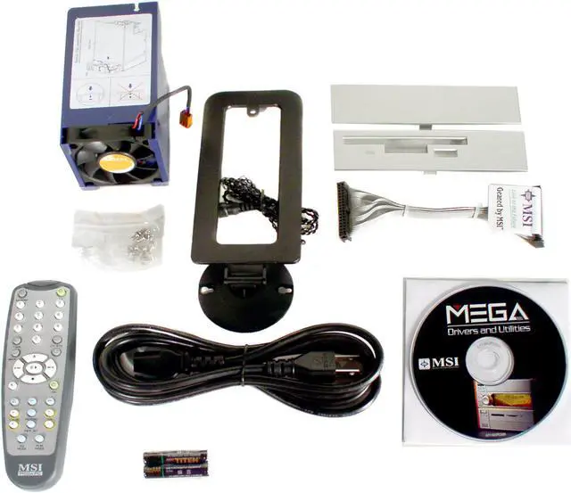 Alt view image 8 of 9 - MSI MEGA 651 Intel Socket 478 SiS 651 2 x 184Pin Integrated Media Center