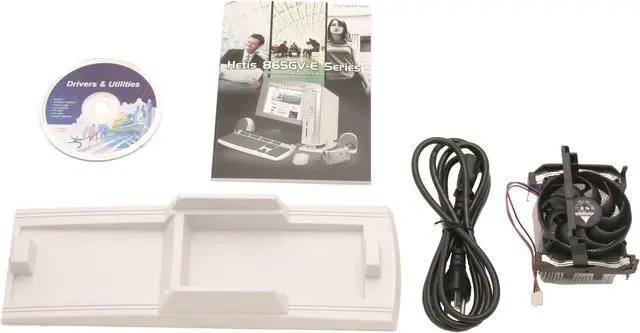 Alt view image 9 of 10 - MSI Hetis 865GV-E Intel Socket 478 Intel 865GV Barebone