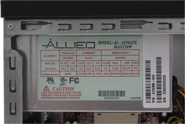 Alt view image 8 of 10 - MSI MBOX KM4M-L AMD Socket A(462) VIA KM400 Barebone