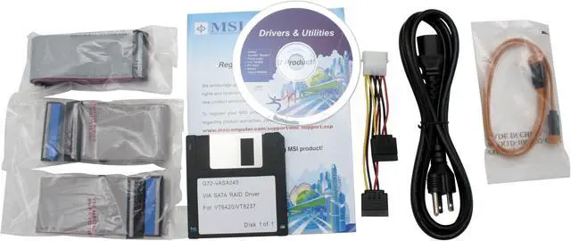Alt view image 9 of 10 - MSI MBOX KM4M-L AMD Socket A(462) VIA KM400 Barebone