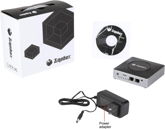 Alt view image 9 of 9 - Zignbox GL0132 Mini / Booksize Barebone System