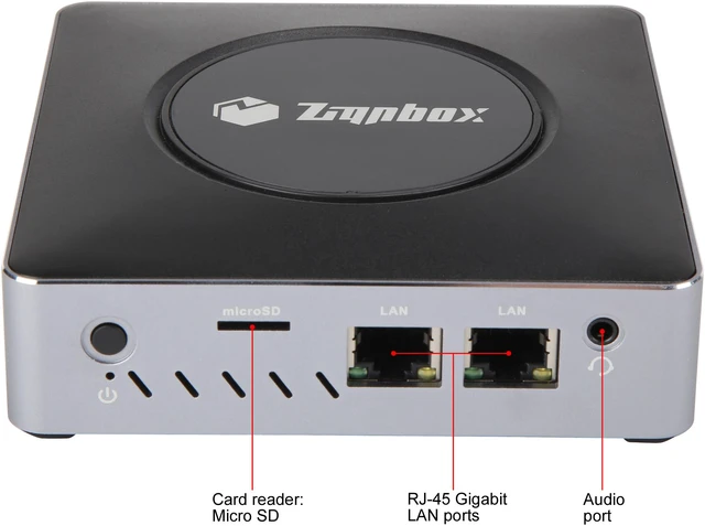Alt view image 4 of 9 - Zignbox GL0132 Mini / Booksize Barebone System