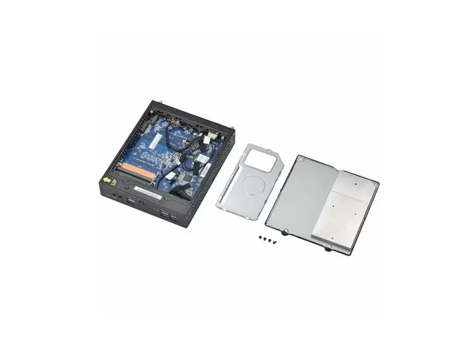 Alt view image 2 of 3 - Shuttle XPC slim DS50U5 Barebone Slim PC - Core i5 13th Gen i5-1335U (1.30 GHz) - 2 Total Memory Slots - Serial ATA/600, NVMe Controller - UHD Graphics Graphic - DisplayPort - RJ-45 - 3 M.2 - 1 SATA