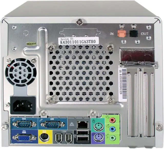 Alt view image 2 of 6 - Shuttle SK43G AMD Socket A(462) VIA KM400 Barebone