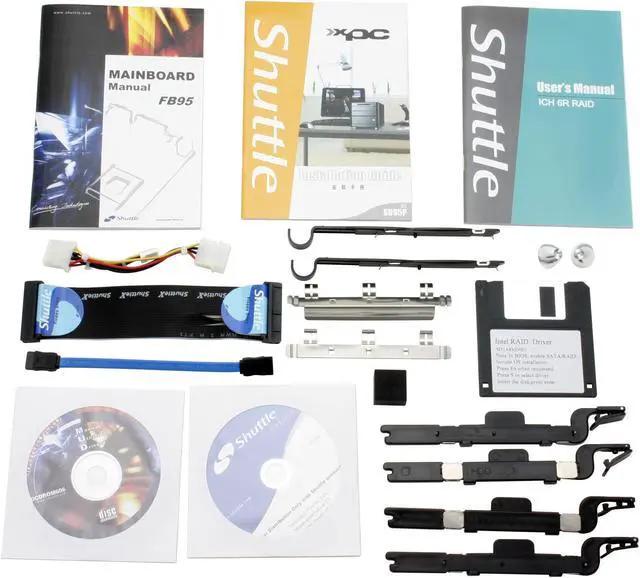 Alt view image 7 of 8 - Shuttle XPC SB95P V2 Intel Socket T(LGA775) Intel 925XE Barebone