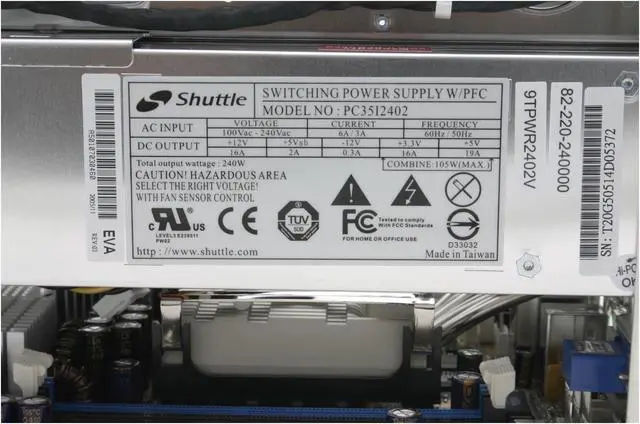 Alt view image 11 of 13 - Shuttle ST20G5 AMD Socket 939 ATI XPRESS 200 Barebone
