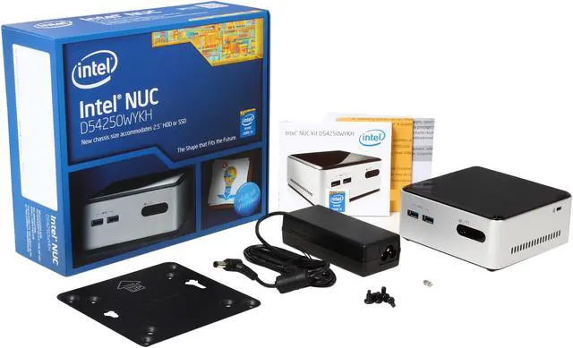 Alt view image 6 of 7 - Intel NUC BOXD54250WYKH Mini / Booksize Barebone System