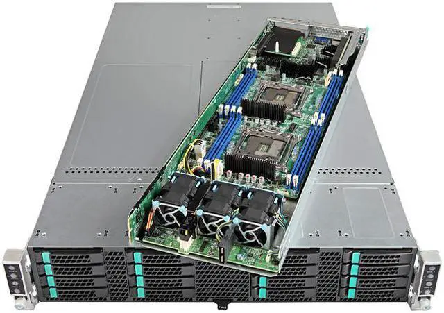 Main image of Intel HNS2600KPF Barebone System - 1U Rack-mountable - Socket R3 (LGA2011-3) - 2 x Processor Support