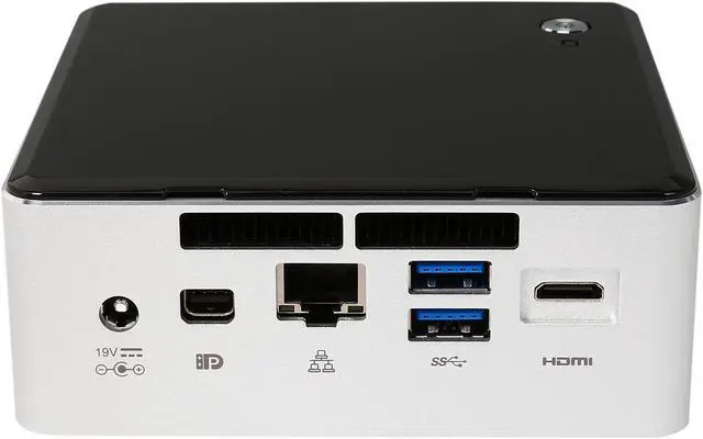 Alt view image 4 of 6 - Intel NUC NUC5i5RYH, USB 3.0, Supports M.2 SSD card / 2.5" HDD Intel HD Graphics 6000, Mini HDMI, Mini DisplayPort