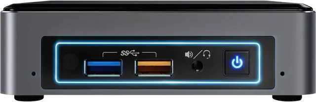 Main image of Intel NUC (Next Unit of Computing) BOXNUC7I5BNK Black Barebone Systems - Mini / Booksize