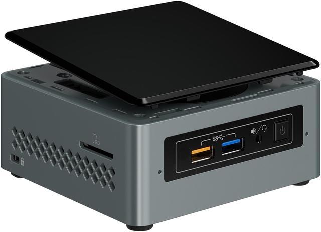 Alt view image 9 of 11 - Intel NUC (Next Unit of Computing) BOXNUC6CAYH Black Barebone Systems - Mini / Booksize