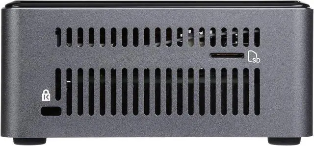 Alt view image 5 of 6 - Intel NUC (Next Unit of Computing) BOXNUC7I7BNHX1 Mini / Booksize Barebone System with Intel Optane Memory