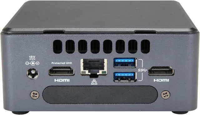 Alt view image 5 of 14 - Intel NUC (Next Unit of Computing) BLKNUC7i5DNH1E Black Mini / Booksize Barebone System