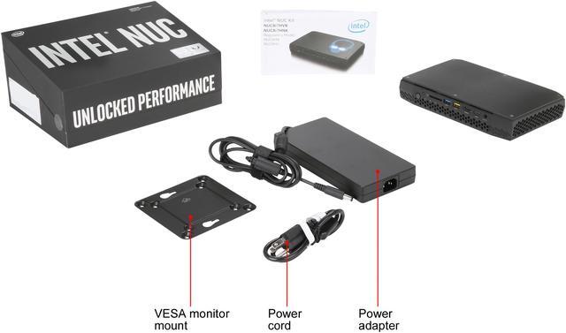 Alt view image 9 of 8 - Intel NUC 8 Premium VR Capable Mini PC Kit NUC8i7HVK