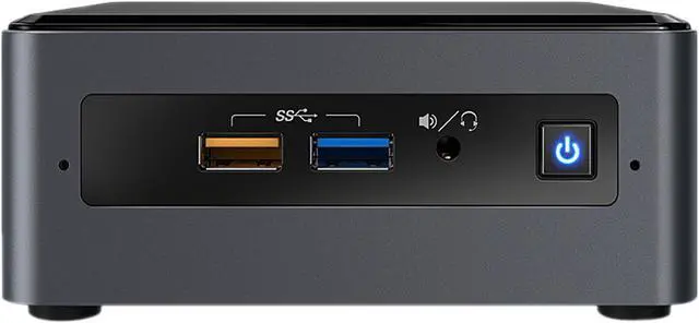 Alt view image 6 of 9 - Intel NUC (Next Unit of Computing) BOXNUC7PJYH1 Black Mini / Booksize Barebone System
