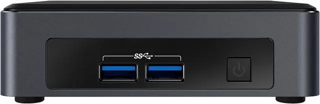 Alt view image 3 of 8 - Intel NUC (Next Unit of Computing) BLKNUC7i7DNK1E Black Mini / Booksize Barebone System