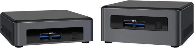 Alt view image 7 of 8 - Intel NUC (Next Unit of Computing) BLKNUC7i7DNK1E Black Mini / Booksize Barebone System