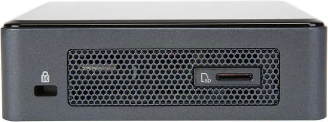 Alt view image 4 of 9 - Intel NUC (Next Unit of Computing) BOXNUC8i3BEK1 Black Mini / Booksize Barebone System