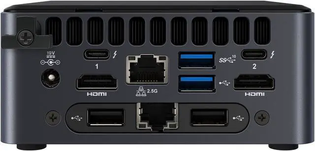 Alt view image 7 of 8 - Intel NUC 11 (Next Unit of Computing) BNUC11TNHi70001 (Include Intel 11th Gen CPU) Mini / Booksize Barebone System