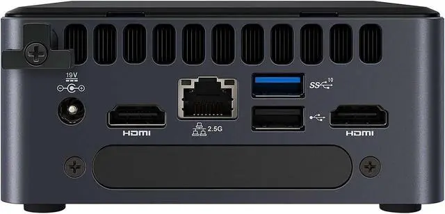 Alt view image 5 of 6 - Intel NUC 11 Pro Barebone mini PC BNUC11TNHi70Z01 Tiger Canyon W/ Intel® Core™ i7-1165G7 Processor W/ US Cord
