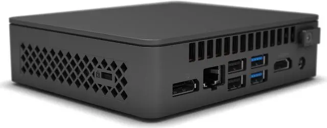 Alt view image 4 of 5 - Intel NUC 11 Celeron® Processor N5105 Atlas Canyon BNUC11ATKC40001 Celeron® Processor N5105 Black Essential barebone Kit, Intel® Wireless-AC 9462 + Bluetooth 5.0, US Cord