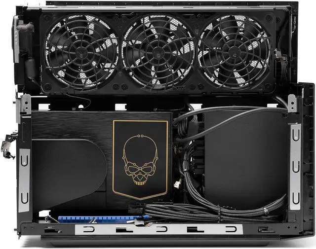 Alt view image 4 of 6 - Intel Dragon Canyon NUC 12 Extreme RNUC12DCMi90001 Mini Gaming Computer Barebone w/ US Cord (Intel Core i9-12900,Intel Z690, 2x Thunderbolt™ 4 ) supports 12'' max video card length, w/o graphic card