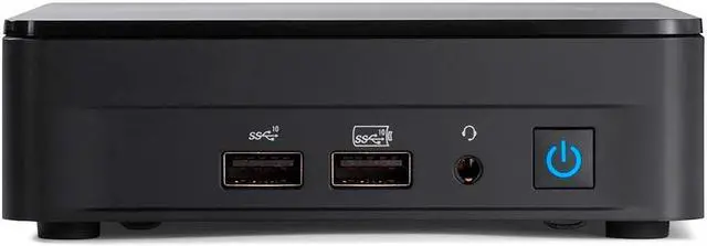 Alt view image 2 of 5 - Intel NUC 12 Pro Kit Wall Street Canyon Intel® Core™ i7-1260P, Iris® Xe Graphics RNUC12WSKi7 slim Barebone, Dual Channel DDR4-3200 SO-DIMM Sockets, Power Cord is not included