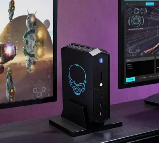 Alt view image 4 of 10 - Intel NUC Serpent Canyon RNUC12SNKi7200U Mini / Booksize Barebone System Intel 12th Gen Core i7-12700H Intel Arc A770M, Single Pack
