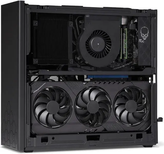 Alt view image 4 of 11 - Intel NUC 13th gen Core i9-13900K Z690 Raptor Canyon RNUC13RNGI90001 supports DDR5 SODIMM, Thunderbolt 4, PCIe x16 Gen5 3-slot wide GPU, Intel Killer Wi-Fi 6E AX1690 (i/s)