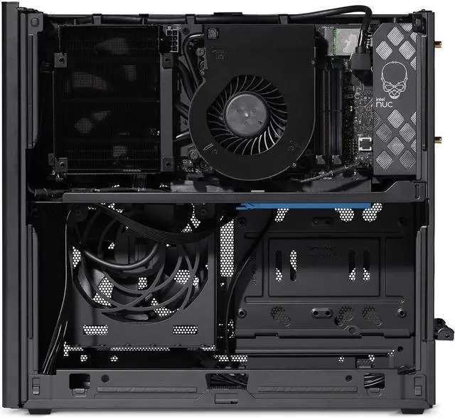 Alt view image 3 of 4 - Intel NUC 13 Extreme Barebone Kit Raptor Canyon RNUC13RNGi50001 Intel® Core™ i5-13600K Thunderbolt 4 Supports PCIe x16 Gen5 3-slot wide GPU w/ US cord