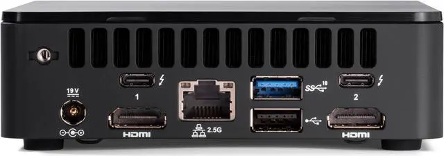 Alt view image 5 of 5 - Intel NUC 12 Pro Kit Wall Street Canyon Intel® Core™ i7-1260P, Iris® Xe Graphics RNUC12WSKi7 slim Barebone, Dual Channel DDR4-3200 SO-DIMM Sockets, Power Cord is included