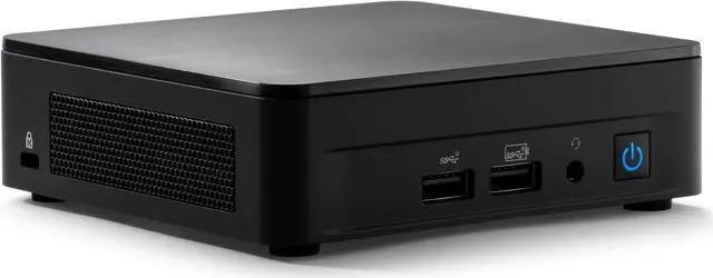 Alt view image 5 of 5 - Intel NUC 12 Pro Kit Wall Street Canyon Intel® Core™ i5-1240P, Iris® Xe Graphics RNUC12WSKi5 slim Barebone, Dual Channel DDR4-3200 SO-DIMM Sockets, Power Cord included
