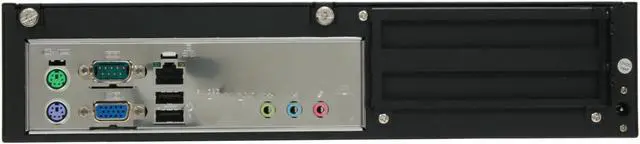 Alt view image 5 of 10 - Jetway JC101B-J627F800 VIA VT8623 Black Mini / Booksize Barebone System