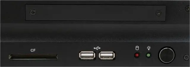 Alt view image 8 of 13 - Jetway JC104B-J7F4K1G2E-LF VIA NanoBGA2 VIA CN700 Black Mini / Booksize Barebone System