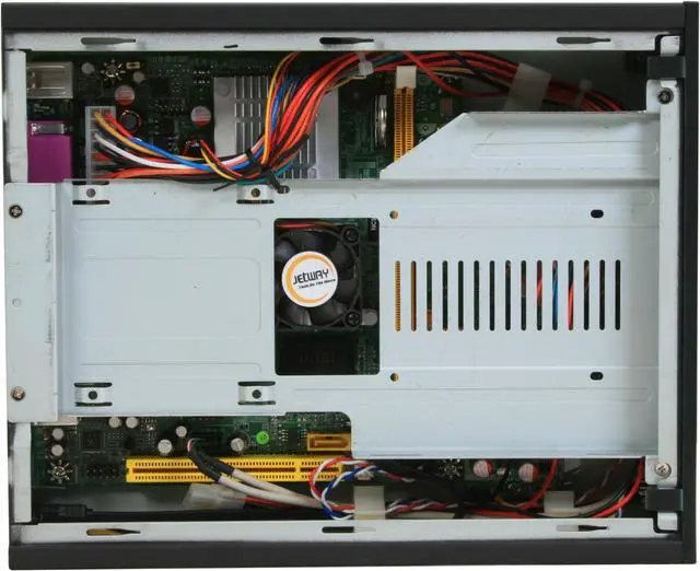 Alt view image 7 of 10 - Jetway HBJC200C91-230B Intel 945GC Black Mini / Booksize Barebone System