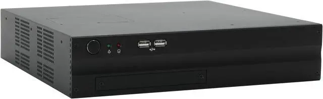 Alt view image 3 of 10 - Jetway HBJC110C91-230-B Intel 945GC Black Mini / Booksize Barebone System