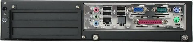 Alt view image 5 of 10 - Jetway HBJC110C91-230-B Intel 945GC Black Mini / Booksize Barebone System