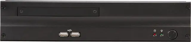 Alt view image 2 of 10 - Jetway JC122-B-JNC81 AMD Socket AM2+ AMD 780G Black Mini / Booksize Barebone System