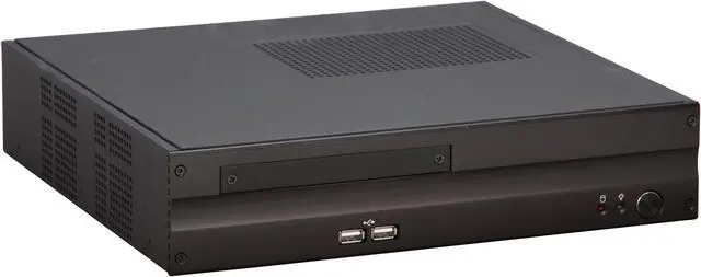 Alt view image 3 of 10 - Jetway JC122-B-JNC81 AMD Socket AM2+ AMD 780G Black Mini / Booksize Barebone System