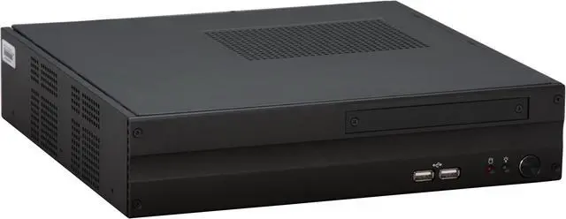 Alt view image 3 of 11 - Jetway HBJC110C91-330-B Intel 945GC Black Mini / Booksize Barebone System